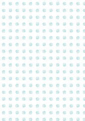 watercolor botanical pattern illustration