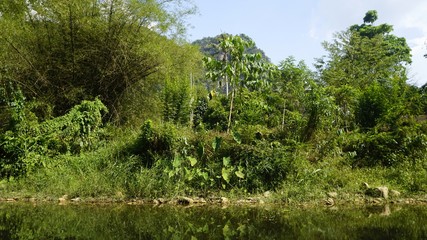 rafting tour on sok river in thailand