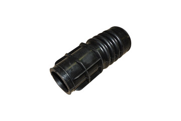 Inlet air filter of a car on an isolated white background