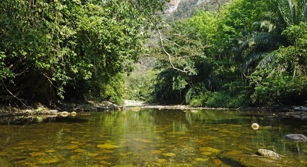 rafting tour on sok river in thailand