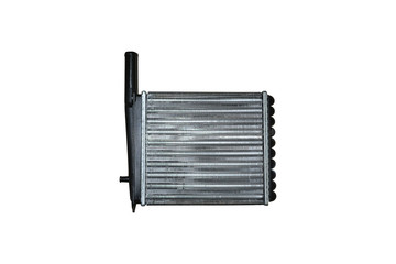 Fototapeta premium Car radiator heater isolated on white background. car parts
