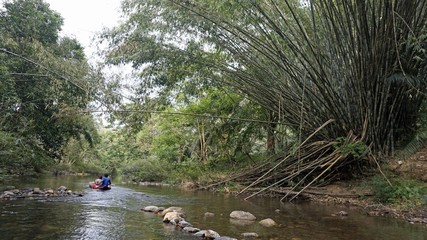 rafting tour on sok river in thailand