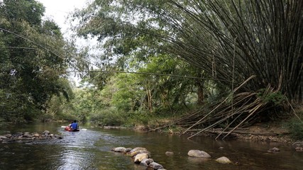 rafting tour on sok river in thailand