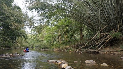rafting tour on sok river in thailand