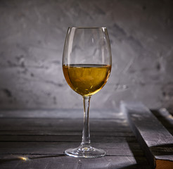 cold white wine