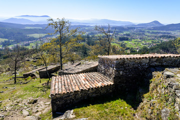 Old water mills in Galicia