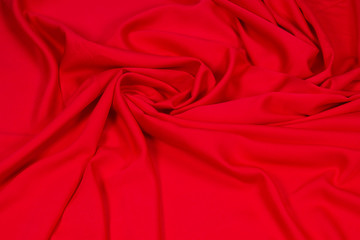 Fabric suit folded folds.
