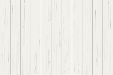Fototapeta na wymiar White wood plank texture for background. Vector.