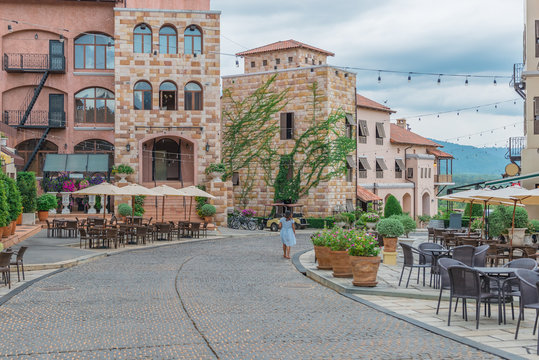 Toscana valley theme town italy style,pakchong,nakhonratchasima,thailand
