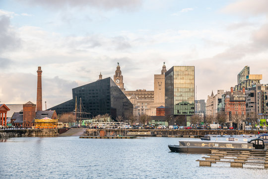 Royal Albert Dock In Liverpool