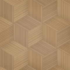 Pattern background of bamboo basketry. Natural pattern and texture for template design. Vector illustration.