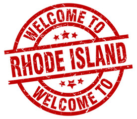 welcome to Rhode Island red stamp