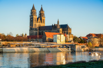 Magdeburg an der Elbe in Sachsen-Anhalt