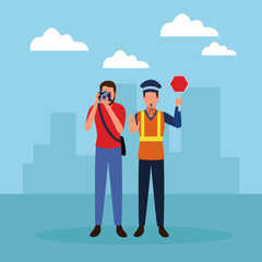 Jobs and professions avatars