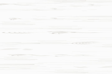 White wood plank texture for background. Vector.