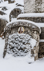 The Damaged OId Jewish Cemetery during siege of Sarajevo by Serbs. The second largest Jewish cemetery in Europe after Prague’s Old Jewish Cemetery