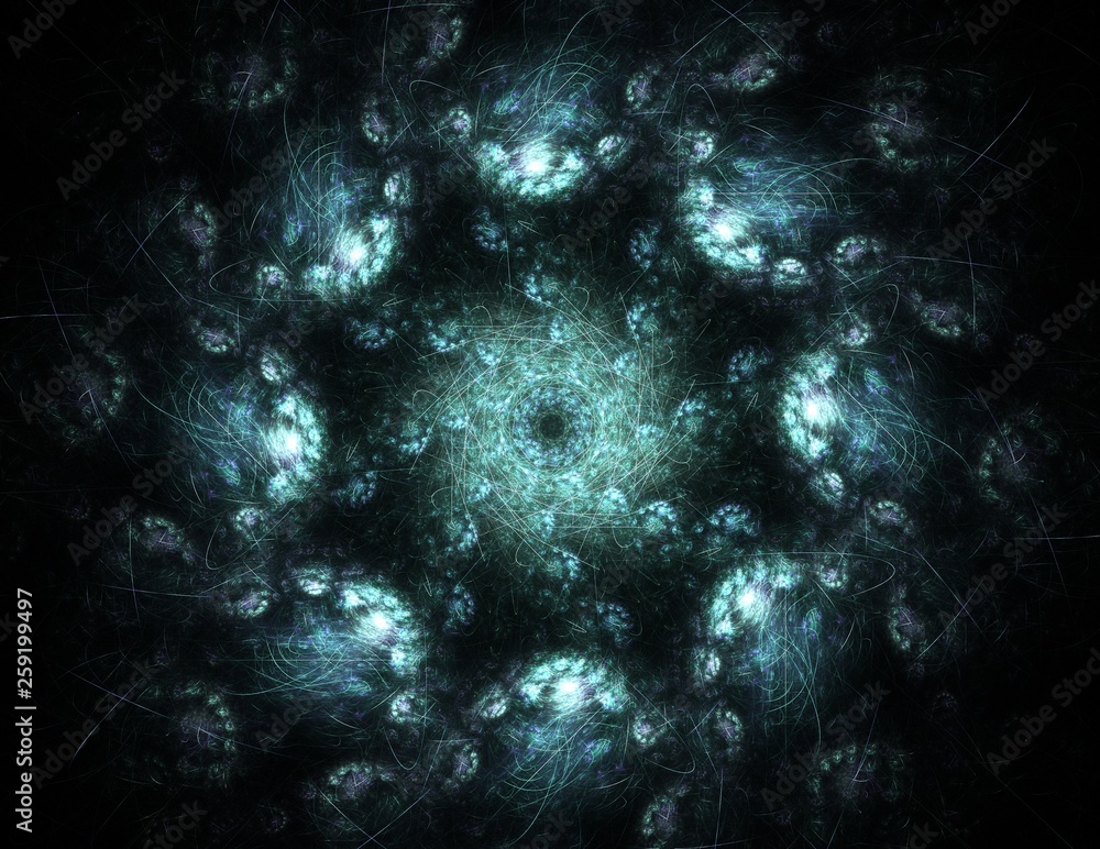 Poster the colors in the series, fancy paint. background consists of fractal color texture and is suitable 