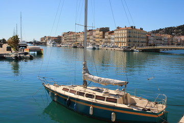 Sete, the Venice of Languedoc and the singular island, France