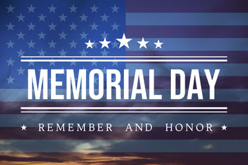 USA Memorial Day background