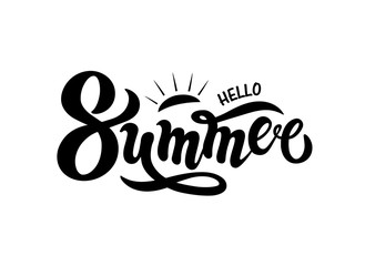 Hand drawn lettering