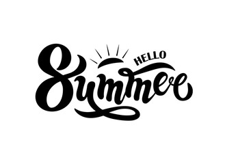 Hand drawn lettering