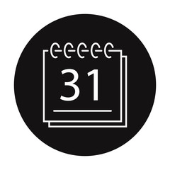 December 31 - Calendar Icon