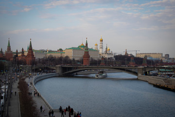 Obraz premium panorama of moscow kremlin