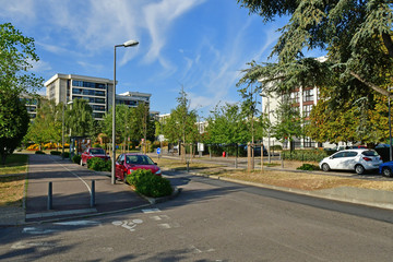 Les Mureaux; France - may 8 2018 : city centre