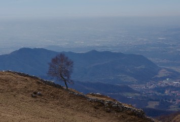 Panorama sulla Pianura Padana