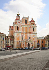 Fototapeta na wymiar Church of St. Casimir in Vilnius. Lithuania