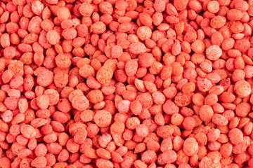 Organic strawberry-flavored Quinoa - Chenopodium quinoa