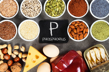 Organic phosphorus sources.