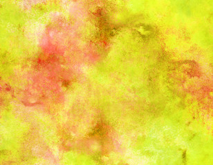 Fototapeta na wymiar colorful watercolor background. hand painted by brush
