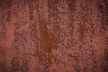 rusty fence wall with divorce texture blurred spots.