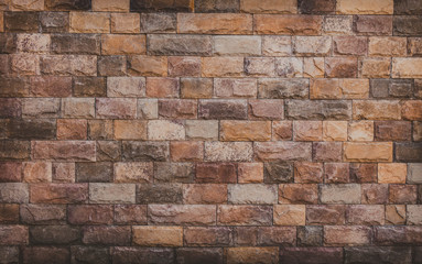 Fototapeta premium old red brick wall texture background dark