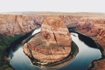 Horseshoe Bend at Sunset, Arizona, USA