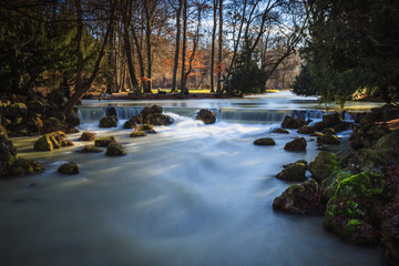 Obraz premium Eisbach in München