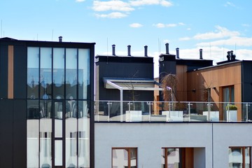 European modern residential architecture