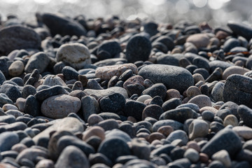 Stones at the beach