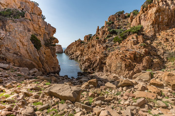 Fototapeta na wymiar Sardinien Costa Paradiso landscape