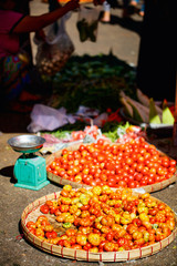 Vegetables at market