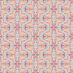Abstract vector seamless pattern for fabric, textile, wrapping paper, wallpaper, web design, background. 
