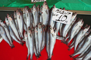 fish at bazaar