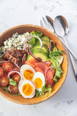 Bowl of Cobb salad