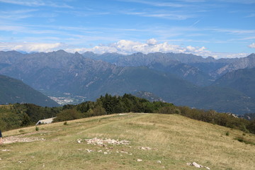 Fototapeta na wymiar The Top of Monte Mottarone, Italy