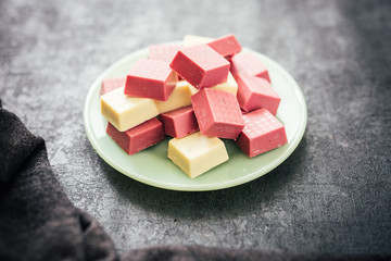 Cold Brew Ruby Chocolate Truffle Candy