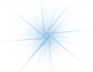 Obraz premium Geometry of Space series. Visually attractive backdrop made of conceptual grids curves and fractal elements suitable as element for layouts on physics mathematics technology science and education