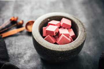 Cold Brew Ruby Chocolate Truffle Candy