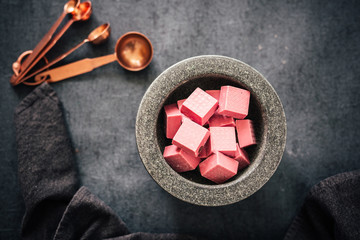 Cold Brew Ruby Chocolate Truffle Candy