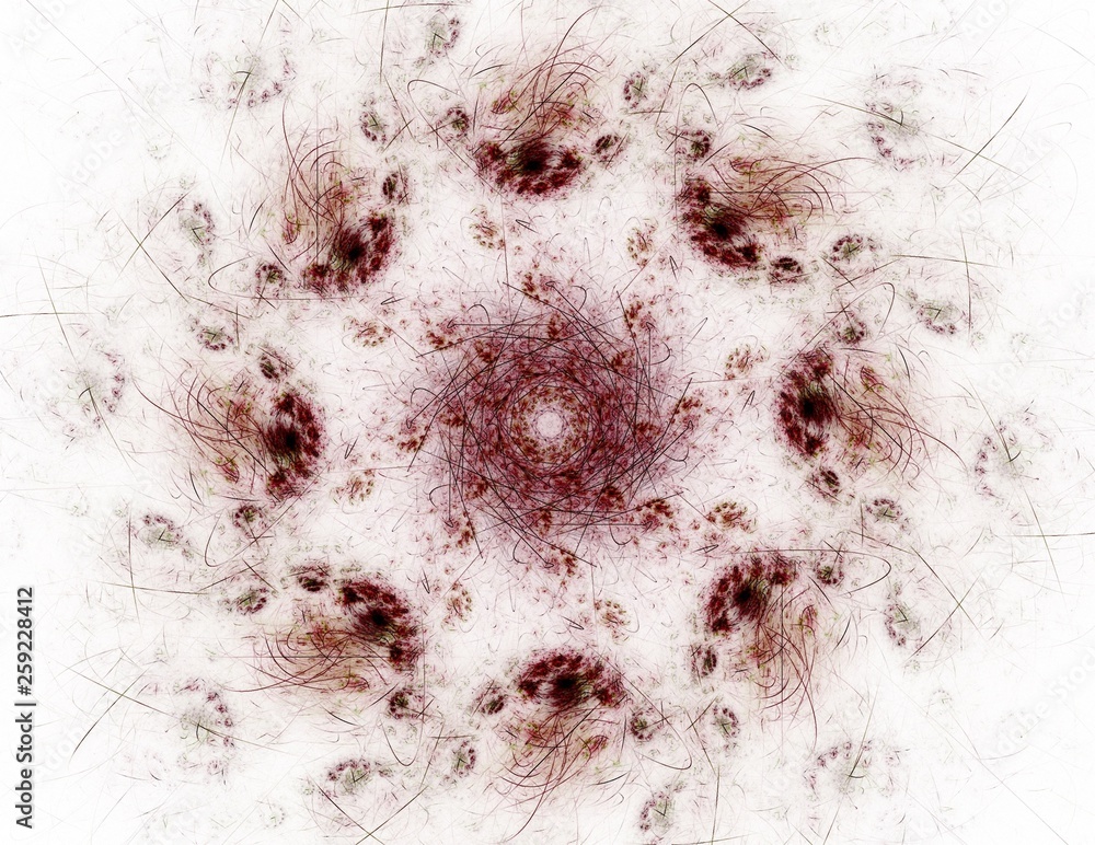 Poster the colors in the series, fancy paint. background consists of fractal color texture and is suitable 
